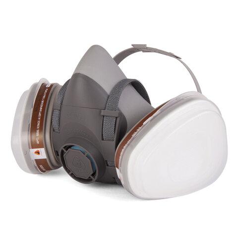 Полумаска фильтрующая Jeta Safety 5500P, обтюратор термопласт, без фильтров, размер М, 5500P-M